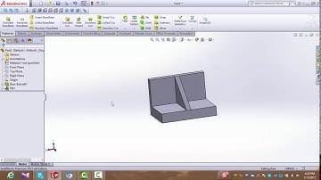 How to use RIB tool in solidworks