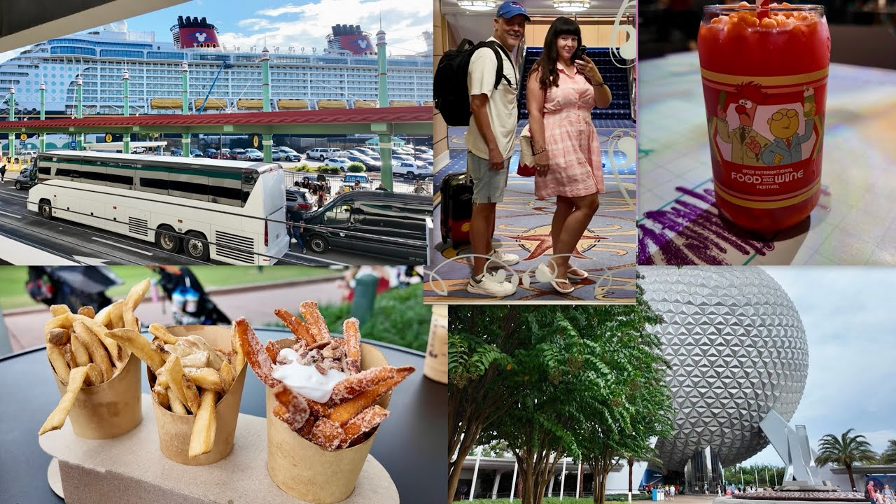 Disney Cruise to Epcot Food and Wine Festival 