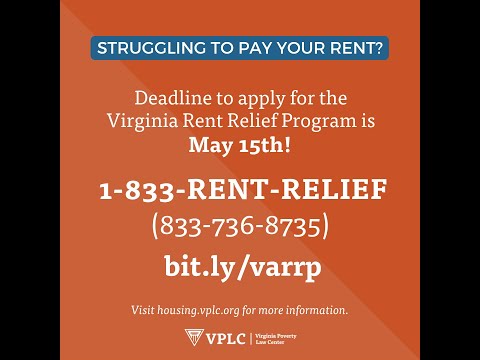 How to apply for the Virginia Rent Relief Program: Gov2Go In depth Tutorial Video, English