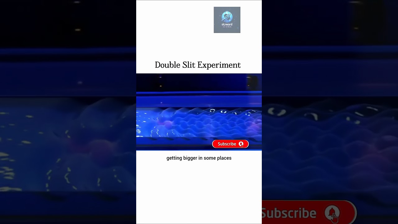 Why Water Waves Create This Pattern in the Double Slit Experiment! 🤯