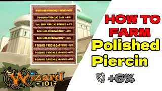 Wizard101 How To Farm Jewel Polished Piercing / Gold