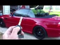 E46 m3 convertible top opens with remote