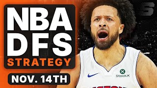 Nba Dfs Strategy Friday 111425 Draftkings & Fanduel Nba Lineup Picks