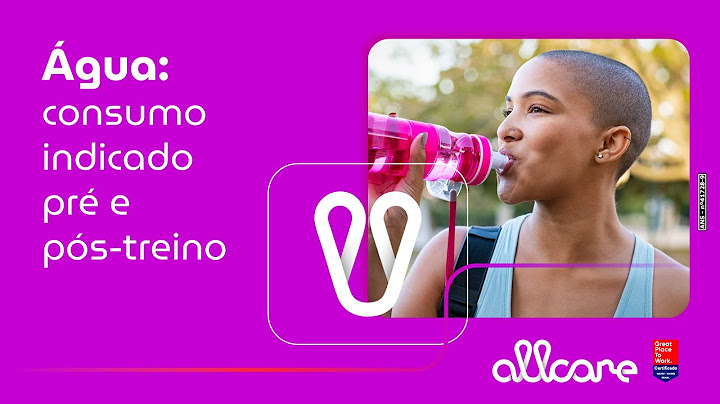 O que é importante realizar o consumo de água durante e após o exercício físico?