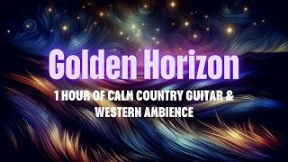 Golden Horizon – 1 Hour of Calm Country Guitar &amp; Western Ambience