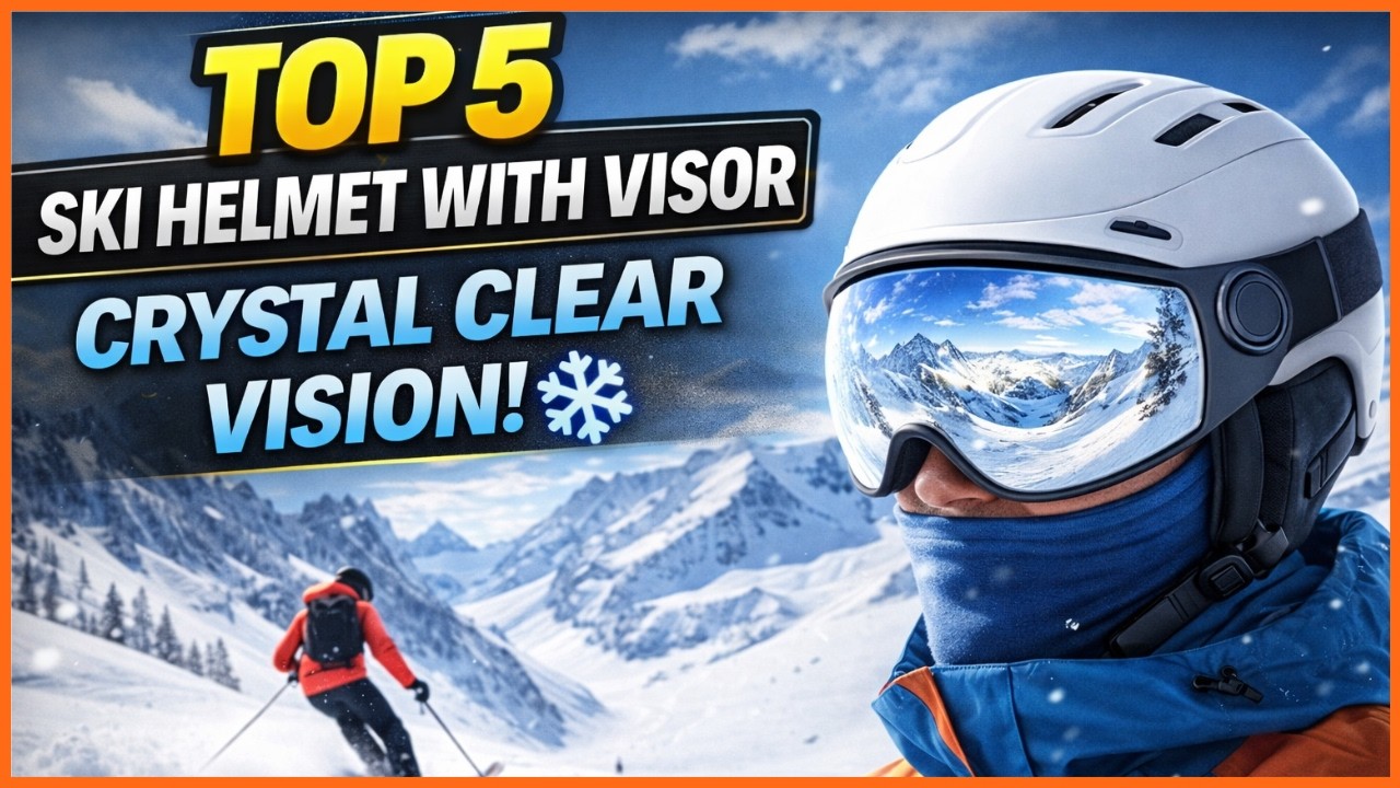 Top 5 Best Ski Helmet With Visor Best Ski Helmet Best Ski Helmets