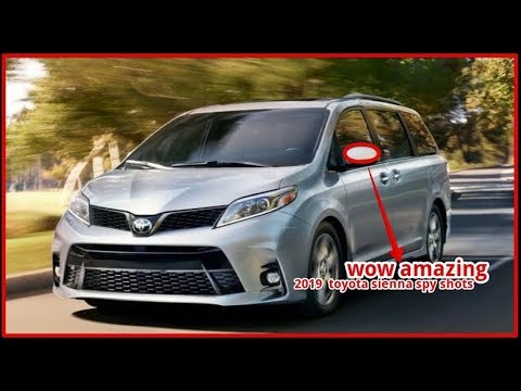 toyota sienna spy shots
