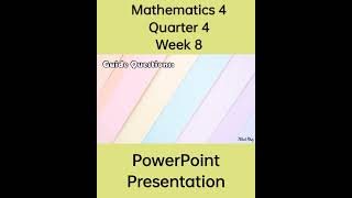 Famous Math 4 Matatag Curriculum PowerPoint Presentation Quarter 4 Week 8 #grade4matatag #grade4 #ppt Wealth