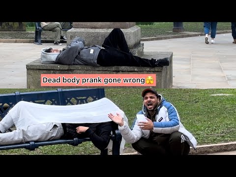 Dead body woke up prank😱joker pranks latest 2023