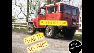 DUI Distributor Fix & Adventuring In a 1978 FJ40