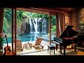 ☕ Kyushu Inspired Jazz Music Coffee Lounge | 3+ Hours of Calm Relaxing Music 九州の滝 Vol.129