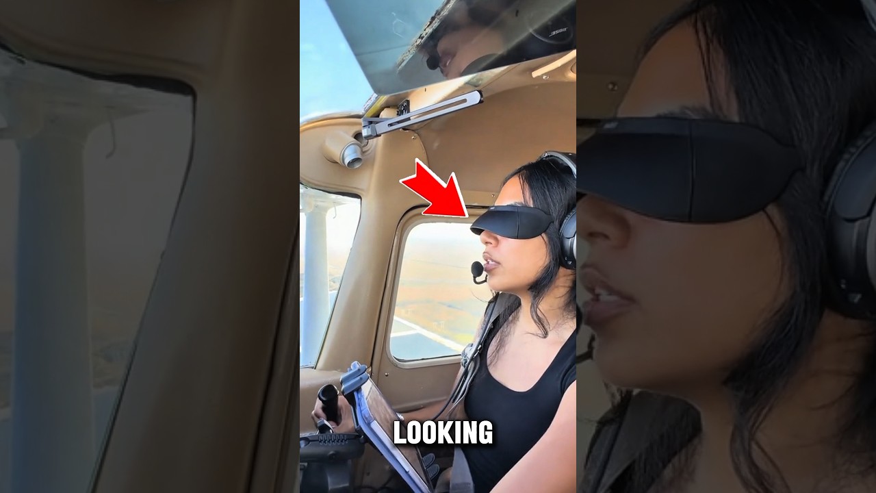 When Pilots Fly Without Seeing the Sky‼️😳 