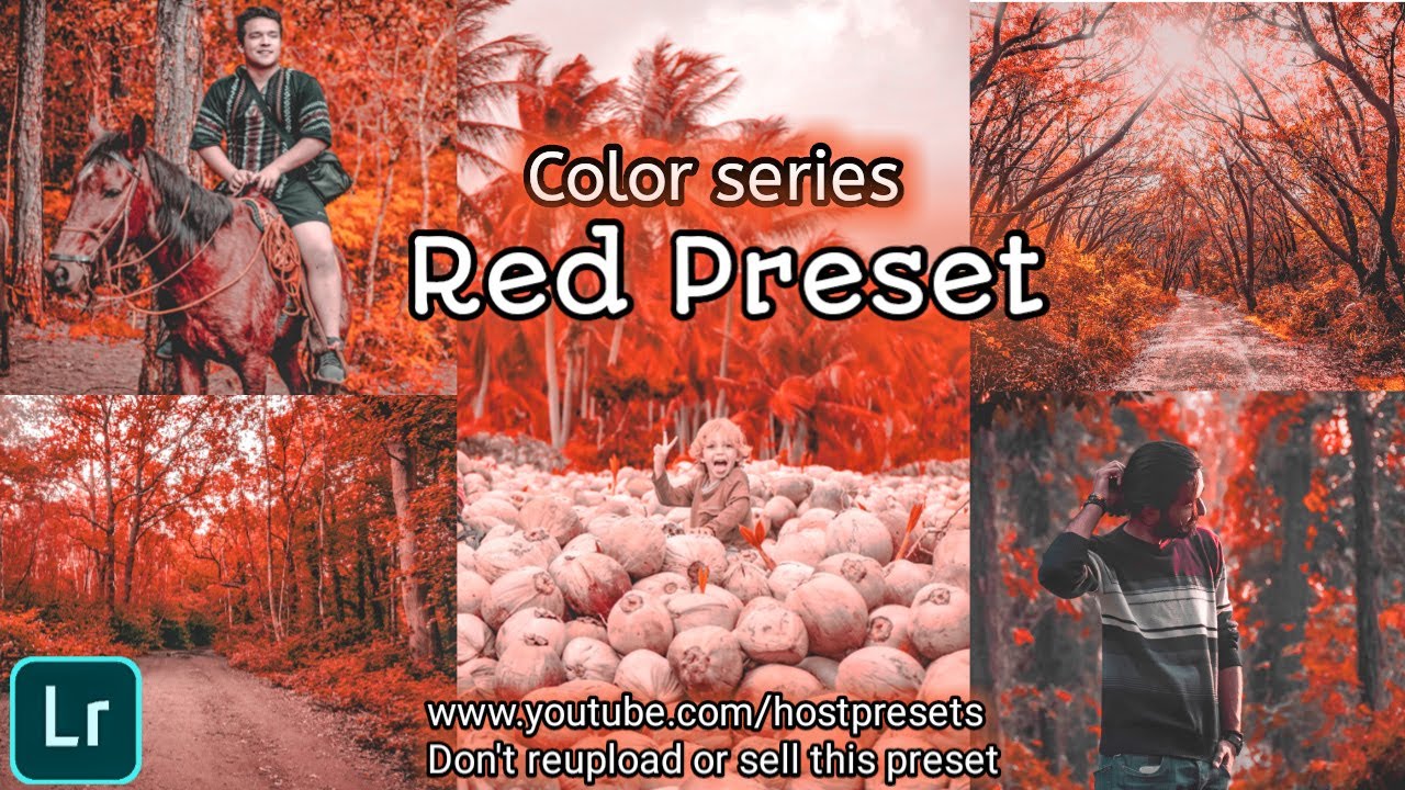 Red tone preset for lightroom mobile | Red preset | Lightroom mobile tutorial 2021