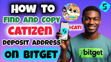 How to Find and Copy Your Catizen Deposit Address on Bitget | Bitget CATI Token Deposit Address