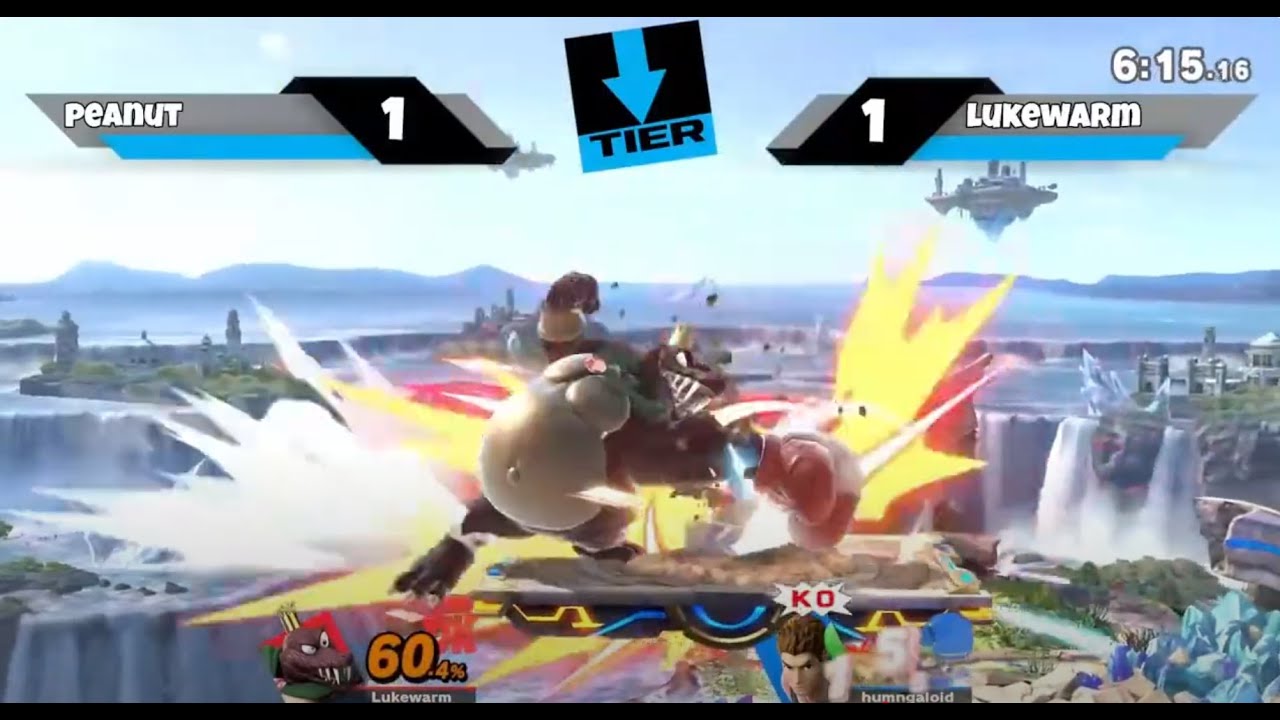 Lukewarm (KirbyKid) King K Rool vs Peanut Little Mac