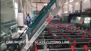 New STRON glass cutting machine