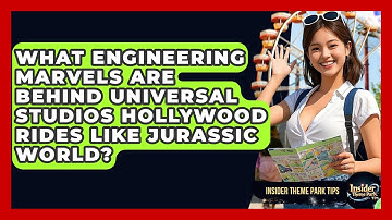 What Engineering Marvels Are Behind Universal Studios Hollywood Rides Like Jurassic World?