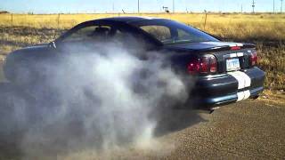 levelland texas 97 mustang burnout
