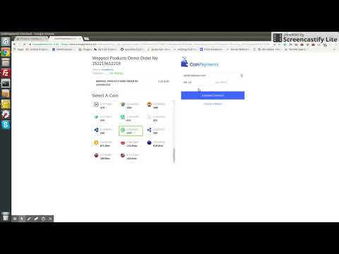 CoinPayments J2Store Payment Plugin Demo