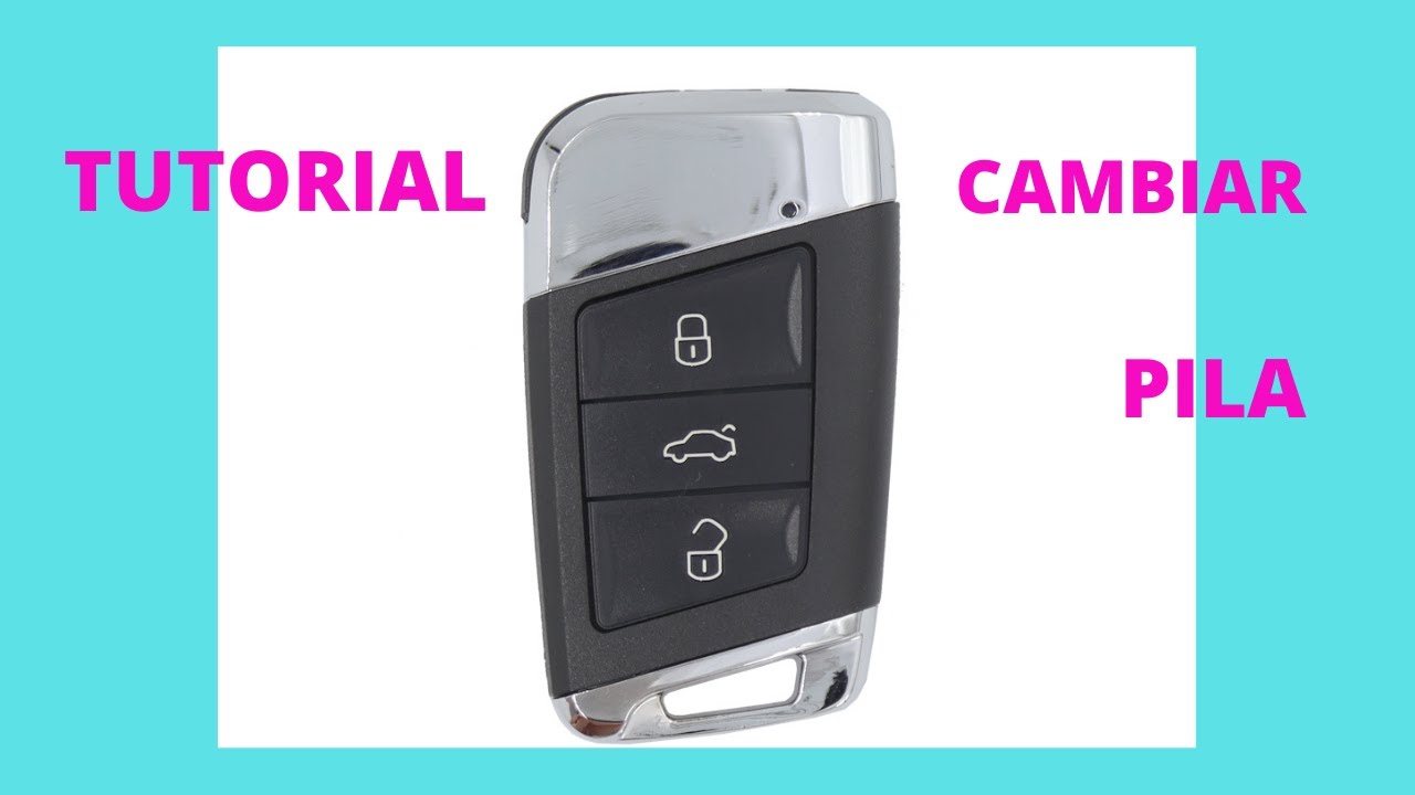 CAMBIAR la PILA de la LLAVE