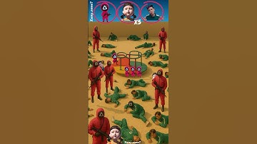 Find odd Squid game pt4 #김프로 #유백합 #squidgame3