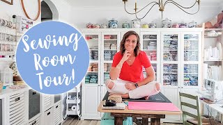 Taking A Closer Look At My Sewing Room  A Tour!