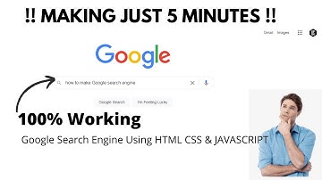 How to make Google Search Engine Website using HTML CSS & JAVASCRIPT || Next level css || Google