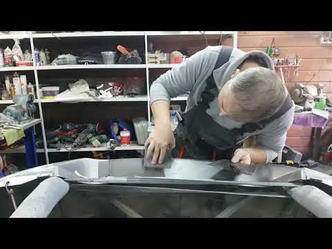 Чем шпатлевать бампер