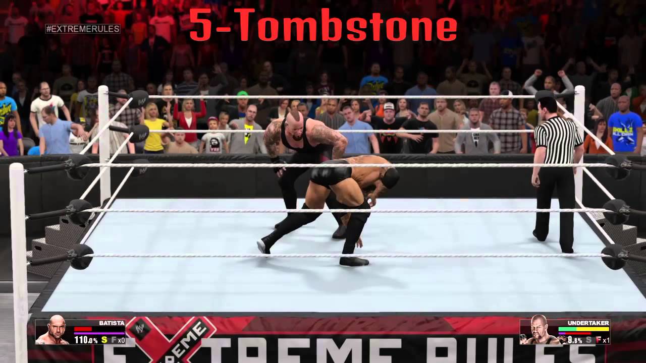 Top Ten Most Painful FinishersWWE 2k15 YouTube
