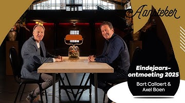 Eindejaarsontmoeting 2025: Bart Callaert & Axel Boen