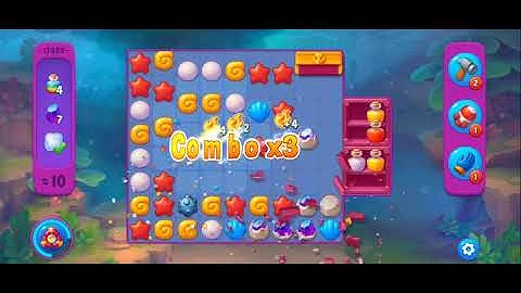 Fishdom Super Hard Level 17459 (with timed boosters [Super Lightning]) @choraelmin 