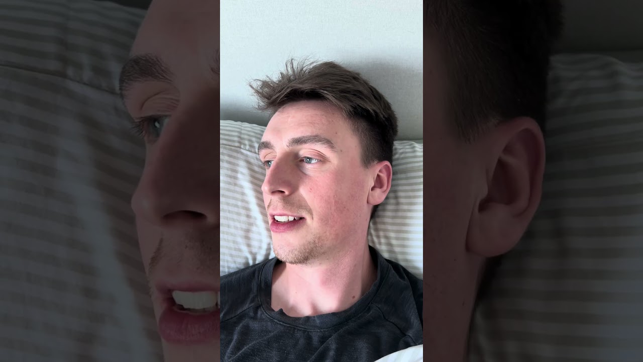 When you just want to sleep but your wife has other ideas! *sigh* 