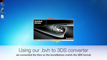 Motion Capture data import for 3DSMax