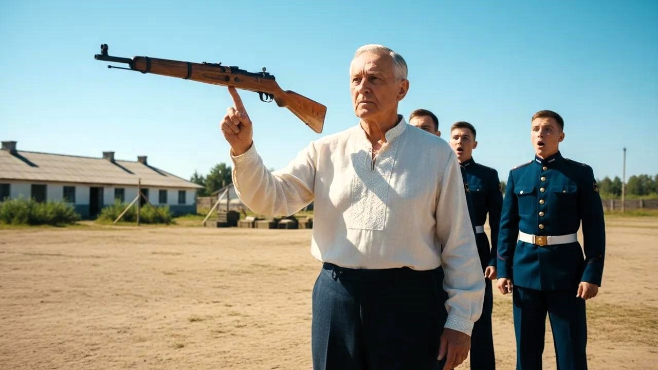 Gwardzista Wciąż Upuszczał Karabin – 80-letni Weteran Pokaże Mu, Jak Go Opanować