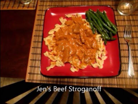 Jen's Beef Stroganoff