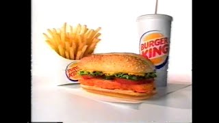 2000 Burger King Spicy Chicken Sandwich Commercial 