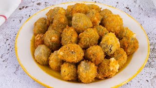 Fried stuffed olives: you won&#39;t be able to stop at one!