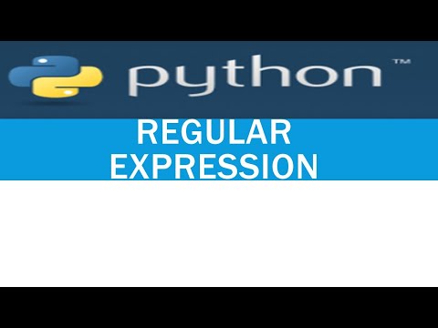 Video: Regex pythonda r nima?