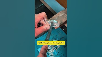 Chế  Tác thủ công mặt dây lưng Bạc Nguyên khối #vangbaclehieu #mặtthắtlưngbạc #thủcông