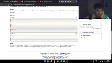 Leetcode and codeforces session (heaps and string)