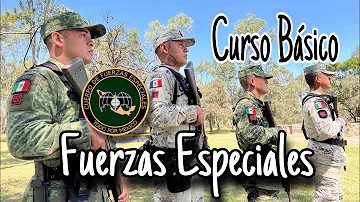 #GuardiaNacional en el Curso Básico de #FuerzasEspeciales.