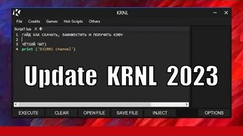 Tutorial New KRNL - No Key System (Full Updated)