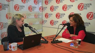 Η Ντόρα Μπακογιάννη στο ραδιόφωνο του Zarpa Radio 89.6. με την Άννα Παπακωνσταντίνου