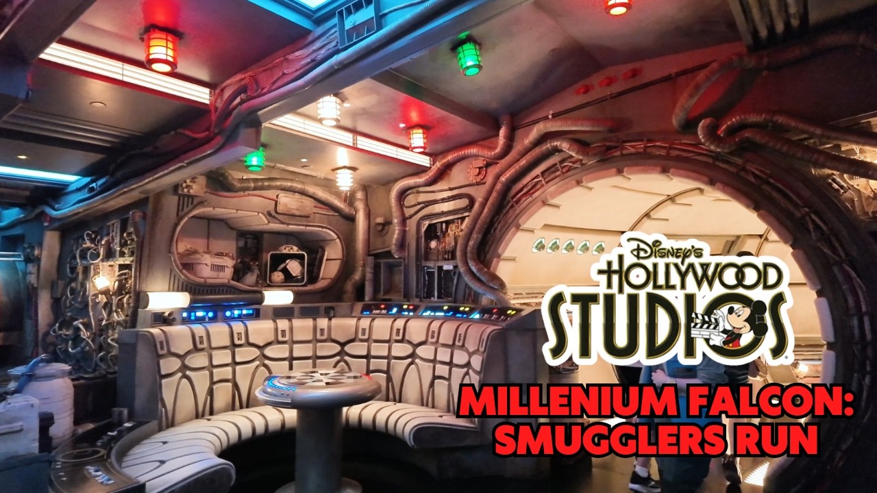 «Тысячелетний сокол: Контрабандисты» — полный обзор аттракциона от первого лица в Disney’s Hollyw...