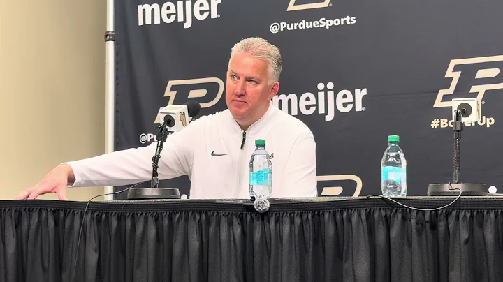 Purdue 79, Marquette 59: Matt Painter talks Marquette-Purdue