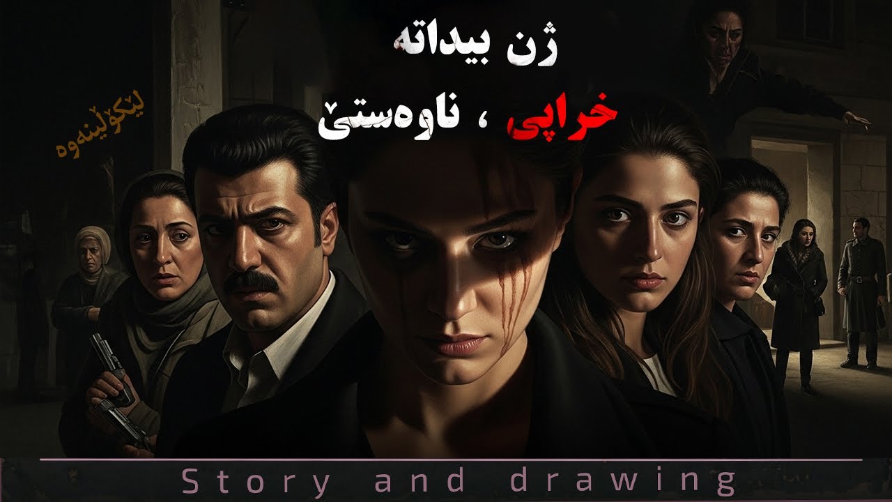 چیرۆک و وێنەکێشان : لێکۆڵینەوە ، ژن بیداتە خراپی راناوەستێ