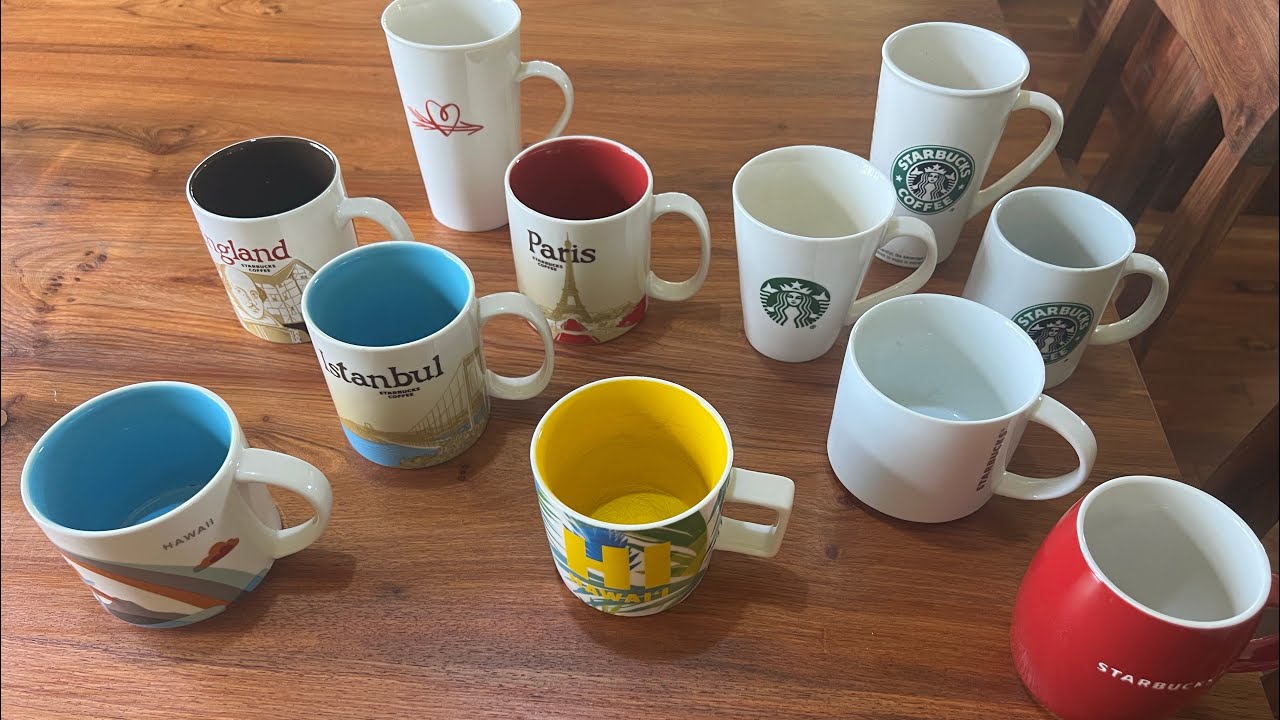 New Starbucks mugs unboxing starbucks starbucksmugs collection YouTube