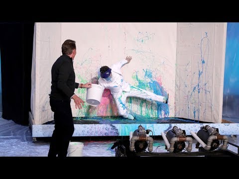 Average Andy Gets Slimed by Science Expert Steve Spangler!