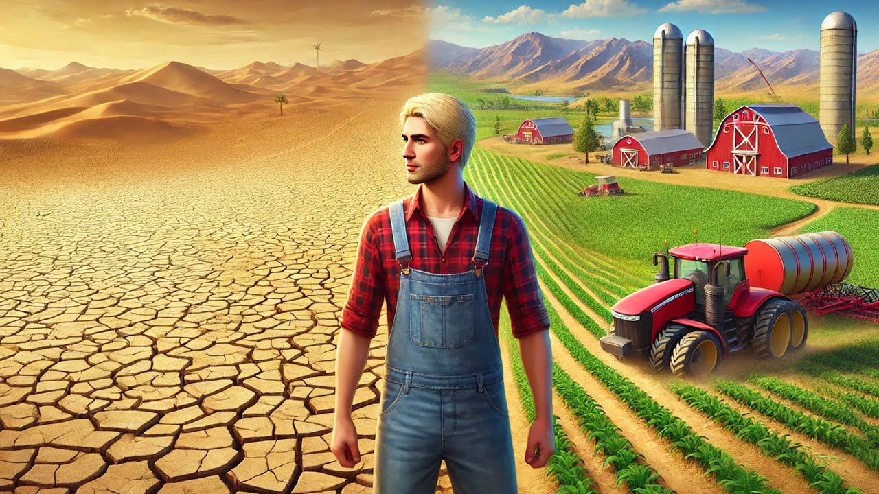 От 0$ в ПУСТЫНЕ до МЕГА ФЕРМЫ!