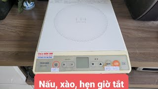 Bếp Từ Nhật Xịn Toshiba Mr-20De Siêu Nặng 1300W Đun Nhanh Sôi 0936811346 0901218555